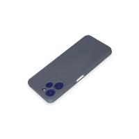 Newface Xiaomi Redmi 12 Kılıf Nano içi Kadife Silikon - Gri