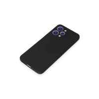 Newface Xiaomi Redmi 12 Kılıf First Silikon - Siyah