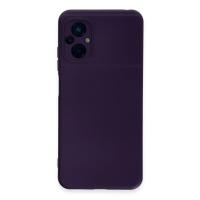 Newface Xiaomi Poco M5 Kılıf Nano içi Kadife Silikon - Mor