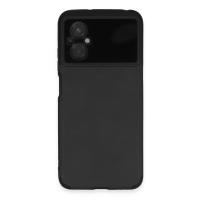Newface Xiaomi Poco M5 Kılıf Loop Deri Silikon - Siyah