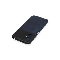 Newface Xiaomi Poco M5 Kılıf Loop Deri Silikon - Lacivert