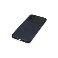 Newface Xiaomi Poco M5 Kılıf Loop Deri Silikon - Lacivert