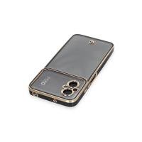 Newface Xiaomi Poco M5 Kılıf Liva Lens Silikon - Siyah