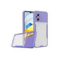 Newface Xiaomi Poco M5 Kılıf Platin Silikon - Lila