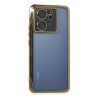 Newface Xiaomi Mi 13T Kılıf Razer Lensli Silikon - Gold