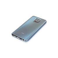 Newface Xiaomi Redmi Note 9 Pro Kılıf Razer Lensli Silikon - Açık Mavi