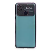 Newface Xiaomi Redmi 10C Kılıf Razer Lensli Silikon - Mor