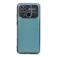 Newface Xiaomi Redmi 10C Kılıf Razer Lensli Silikon - Açık Mavi