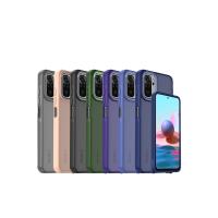 Newface Xiaomi Redmi Note 10 Kılıf Elegant Kapak - Pudra