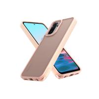 Newface Xiaomi Redmi Note 10 Pro Kılıf Elegant Kapak - Pudra