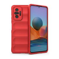 Newface Xiaomi Redmi Note 10 Pro Kılıf Optimum Silikon - Kırmızı