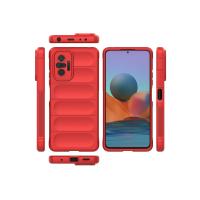 Newface Xiaomi Redmi Note 10 Pro Kılıf Optimum Silikon - Kırmızı