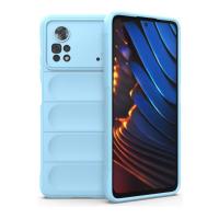 Newface Xiaomi Poco X4 Pro 5G Kılıf Optimum Silikon - Sky Blue