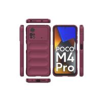 Newface Xiaomi Poco M4 Pro 4G Kılıf Optimum Silikon - Bordo
