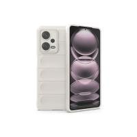 Newface Xiaomi Redmi Note 12 4G Kılıf Optimum Silikon - Krem