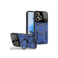 Newface Xiaomi Redmi Note 12 Pro 5G Kılıf Joy Lens Standlı Kapak - Lacivert