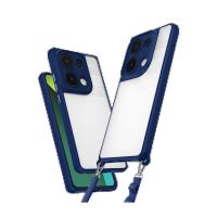 Newface Xiaomi Redmi Note 13 Pro 4G Kılıf Penta Silikon Kılıf - Lacivert