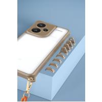 Newface Xiaomi Redmi Note 13 Pro Plus Kılıf Penta Silikon Kılıf - Şeffaf