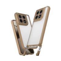 Newface Xiaomi Mi 14T Kılıf Penta Silikon Kılıf - Çöl Titanyum