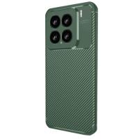 Newface Xiaomi Mi 15 Kılıf Auto Focus Karbon Kapak - Koyu Yeşil