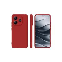 Newface Xiaomi Redmi Note 14 4G Kılıf First Silikon - Kırmızı