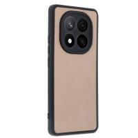 Newface Xiaomi Redmi Note 14 Pro 4G Kılıf Aras Deri Kapak - Pudra