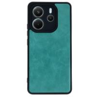 Newface Xiaomi Redmi Note 14 4G Kılıf Aras Deri Kapak - Açık Yeşil