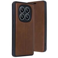 Newface Xiaomi Redmi Note 14 Pro 4G Kılıf Flip Cover - Taba