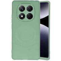 Newface Xiaomi Redmi Note 14 Pro 4G Kılıf Maya Karbon Kapak - Su Yeşili