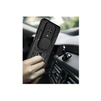 Newface Xiaomi Redmi Note 9 Pro Kılıf Pars Lens Yüzüklü Silikon - Yeşil