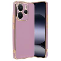 Newface Xiaomi Redmi Note 14 4G Kılıf Volet Silikon - Mor