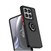 Newface Xiaomi Mi 15 Kılıf Montreal Yüzüklü Silikon Kapak - Siyah