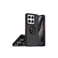 Newface Xiaomi Mi 15 Kılıf Montreal Yüzüklü Silikon Kapak - Siyah