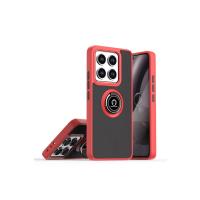 Newface Xiaomi Mi 15 Pro Kılıf Montreal Yüzüklü Silikon Kapak - Kırmızı