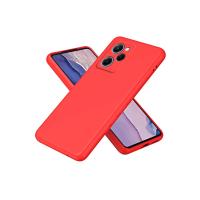 Newface Xiaomi Poco X5 Pro 5G Nano içi Kadife Silikon - Kırmızı