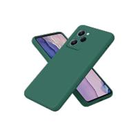 Newface Xiaomi Poco X5 Pro 5G Nano içi Kadife Silikon - Koyu Yeşil