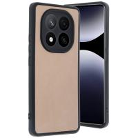 Newface Xiaomi Redmi Note 14 Pro 5G Kılıf Aras Deri Kapak - Pudra