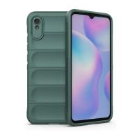 Newface Xiaomi Redmi 9A Kılıf Optimum Silikon - Koyu Yeşil
