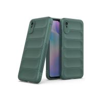 Newface Xiaomi Redmi 9A Kılıf Optimum Silikon - Koyu Yeşil
