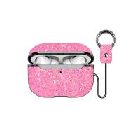 Onegif Airpods 2 (2.nesil) Bright Simli Airpods Kapak - Pembe