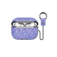 Onegif Airpods Pro 2 (2.nesil) Bright Simli Airpods Kapak - Derin Mor