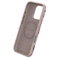 Onegif iPhone 15 Pro Max Flower Series Magsafe Kapak - Pembe