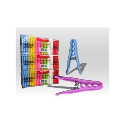 PLASTİK ORKİDE MANDAL 144 PARÇA