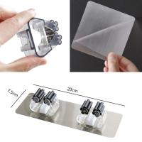 Pratik Organizer 4'lü Yapışkanlı Fırça Paspas Mop Fırça Sabitleyici Ergonomik Alet Aparatı