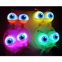 Rengarenk 3 Farklı Fonksiyonda Yanan Led Işıklı Uzaylı Göz Taç 1 Adet 18x12 cm