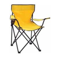 SARI TELESKOP KATLAMALI KAMP SANDALYESİ
