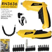 ŞARZLI VİDALAMA MATKAP 3.6V 20PARÇ