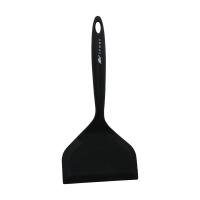 SİLİKON - SİYAH   JUMBO - GENİŞ AĞIZ  SPATULA  25.5CM -- AĞIZ: 12CM