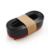 Siyah 2,5 Metre Araba Oto Ön Tampon Koruyucu Kauçuk Pratik Tampon Şerit Bant Döşeme Kiti