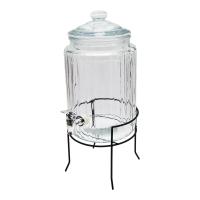 SNOWDROP ORTA METAL STANDLI CAM SEBİL